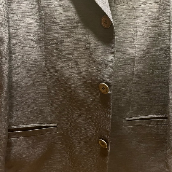 Authentic Vintage Versace Classic V2 3 button Silk blazer mens 50R Italy - Picture 4 of 11